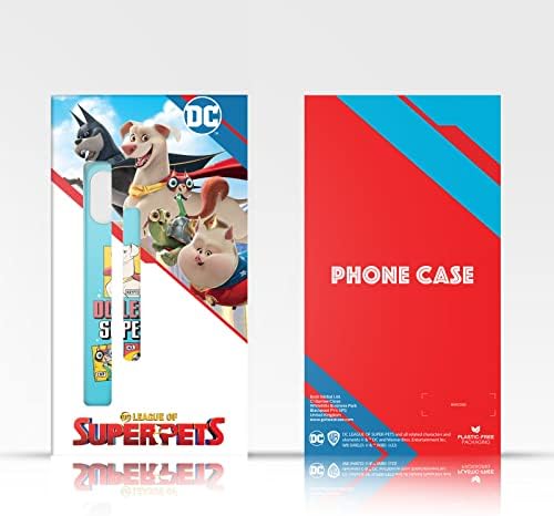 Kafa Kılıfı Tasarımları Resmi Lisanslı DC Süper Evcil Hayvanlar Ligi Kripto Superdog Grafik Deri Kitap Cüzdan Kılıf Kapak