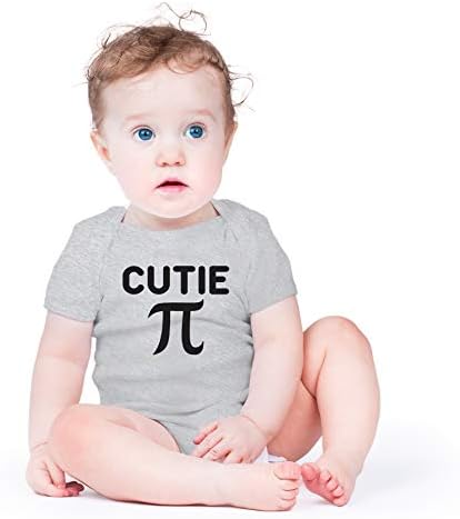 AW Modası Cutie Pie - Matematik Parodi Sevimli Yenilik Komik Bebek Tek parça Bebek Bodysuit