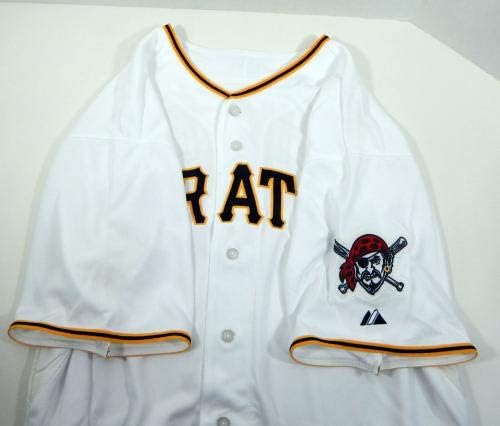 2015 Pittsburgh Pirates Jameson Taillon Oyun Verilen Beyaz Forma PİTT33014 - Oyun Kullanılmış MLB Formaları