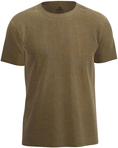 SHOHELL Katı T Shirt Erkekler için-Saf Pamuk Ekip Boyun