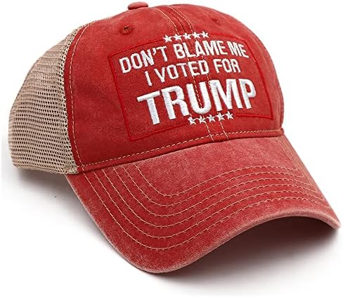 Trump 2024 Şapka Donald Trump Şapka Almak Amerika Geri MAGA Şapka İşlemeli Ultra MAGA Ayarlanabilir kamyon şoförü şapkası