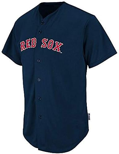 Boston Red Sox Tam Düğme Boş Geri Gençlik Küçük
