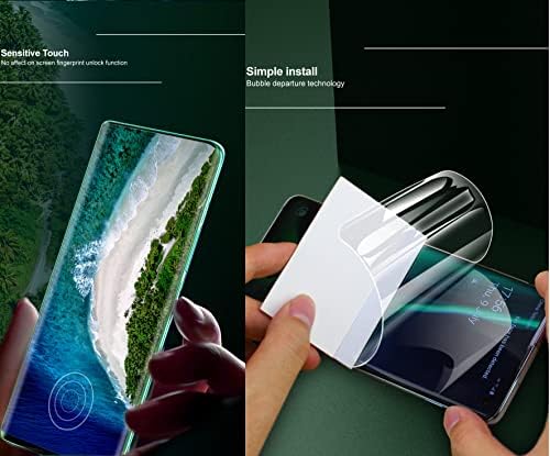 CUFEREDU 2 adet Esnek Ön Ekran Koruyucu Motorola Moto G Güç için (2021) 6.6“ 3D Hidrojel Film Şeffaf TPU Dokunmatik Duyarlı