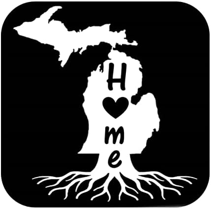 ThatLilCabin-Michigan Ana Eyalet Kökleri 6 Michigan Çıkartması AS1119