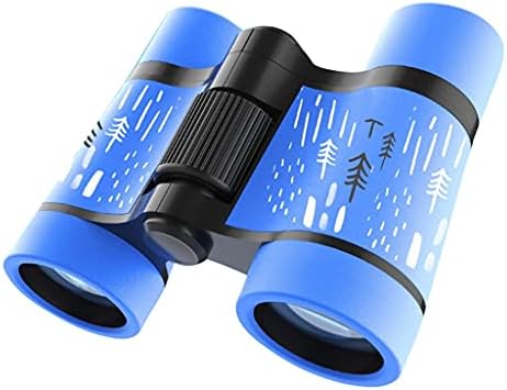 SJYDQ HD Dürbün 4x30 Teleskop Kauçuk Çocuk Renkli Teleskop Sabit Zoom Anti-Skid Taşınabilir Alan Gözlük Çocuk Hediyeler (Renk: