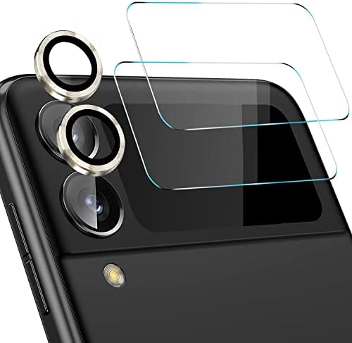 Potok [2 Paket] Samsung Galaxy Z Flip 4 için Kamera Lens Koruyucu, 9 H Temperli Cam Kamera Lens Filmi, kamera ekran Koruyucusamsung
