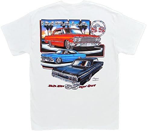 Benimki SS Impala Tişörtünü Yap-Chevy 1963 1964 1965 1966
