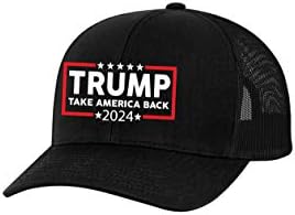 Trenz Gömlek Şirketi Trump 2024 Amerika'yı Geri Al Cumhuriyetçi Muhafazakar Mesh Geri şoför şapkası