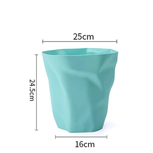 Yok İskandinav Düzensiz Çöp tenekesikatı Renkli Plastik Çöp Çöp Kutusu ( Renk: C, Boyut : 16*25*24.5 cm )