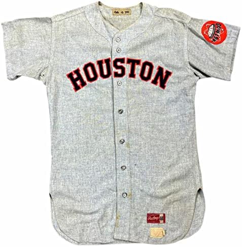 Buddy Hancken Oyunu-Kullanılmış 1970 Houston Astros Forması-MLB Oyunu Kullanılmış Formalar