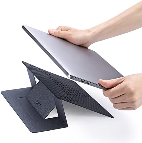 MOFT Görünmez Laptop Standı, Hafif Yapışkan Olmayan 2 Yükseklik, Cihazlar Arasında Kolay Geçiş Bilgisayar Masası Standı 17”ye
