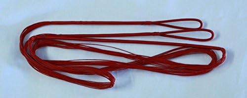 Kırmızı 16 Strand Dacron B50 Longbow Bowstrings tarafından 60X Özel Dizeleri Yay (Çoklu Boyutları)