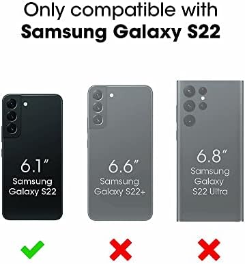 Samsung Galaxy S22 Kılıf Siyah ile Uyumlu Defender Kılıf