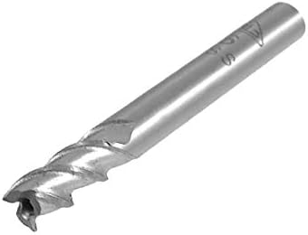 X-DREE 15/646mm Dia Yüksek Hızlı Çelik HSS 3 Flüt Düz parmak freze (15/64 '' 6mm Dia Acero de alta velocidad HSS 3 Flauta