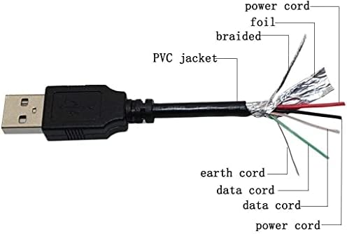 PPJ mikro USB şarj kablosu 5V Kablosu Kinivo BTX270 BTX350 Btx180 Dijital Şarj Edilebilir Kablosuz Bluetooth Taşınabilir