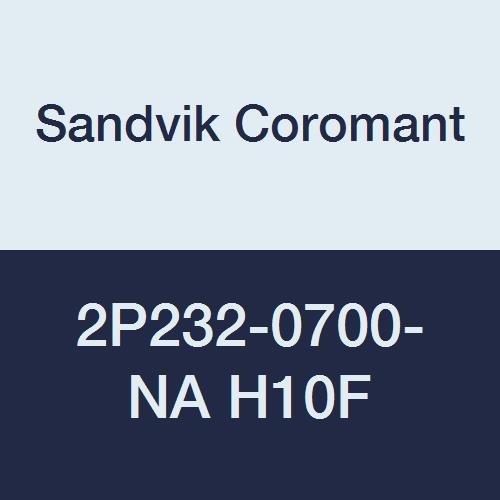 Sandvik Coromant 2P232-0700-NA H10F CoroMill Plura Karbür Kare Omuz Freze, 0,2756 Kesme Çapı, 0,7087 Maksimum Kesme Derinliği,