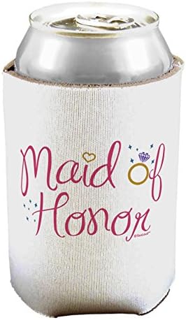 TooLoud Maid of Honor-Pırlanta Yüzük Tasarımı - Renkli Kutu / Şişe İzolatör Soğutucu-2'Lİ PAKET