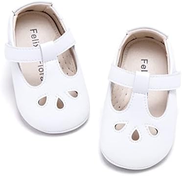 Felıx & Flora Yumuşak Taban Bebek Ayakkabıları-Bebek Bebek yürüyüş ayakkabısı Moccasins Kauçuk Taban Beşik Ayakkabı