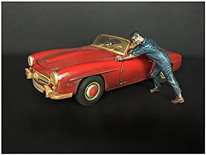 Amerikan Diorama 38300'den 1/24 Ölçekli Modeller için Zombie Mechanic Figurine IV