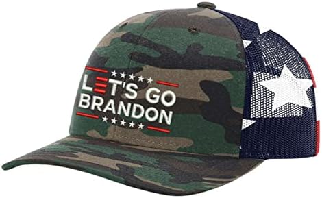 Trenz Gömlek Şirketi Gidelim Brandon FJB Erkek İşlemeli Örgü Geri şoför şapkası beyzbol şapkası