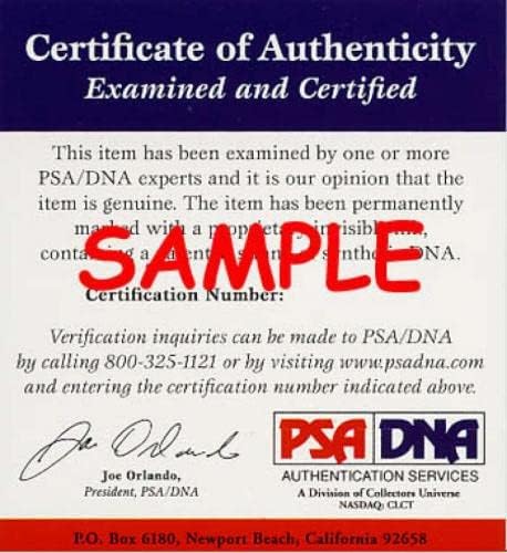 Yogi Berra PSA DNA İmzalı 8x10 Fotoğraf İmzalı Kaplanlar - İmzalı MLB Fotoğrafları
