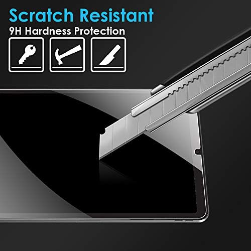 【2-PACK】Ekran Koruyucu Samsung Galaxy Tab için Bir 8.4 inç SM-T307 2020 Tablet, DETUOSI Ultra Net Anti-Scratch Kabarcık Ücretsiz