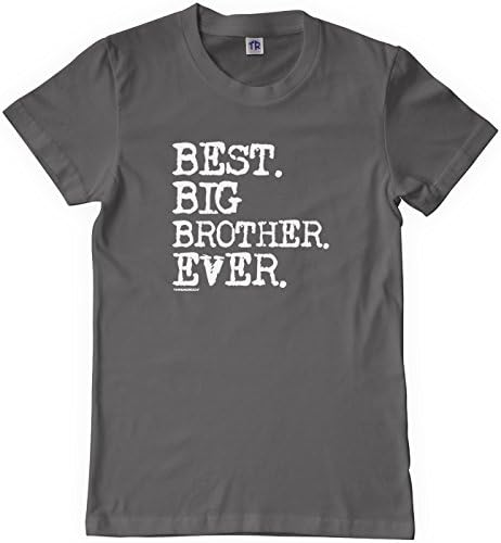 Threadrock Büyük Erkek En İyi Büyük Kardeş Hiç Gençlik T-Shirt