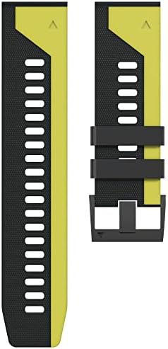 OTGKF 26 22mm Hızlı Fit Watchband Garmin Fenix 6X6 Pro 5X5 Artı 3 SAAT 935 Enduro Sapanlar Silikon Kolaylık Hızlı bırakma