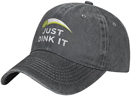 NUTTAG Sadece Dink It Pickleball beyzbol şapkası Yıkanabilir Ayarlanabilir Golf Şapka Kadın Erkek Baba Şapka