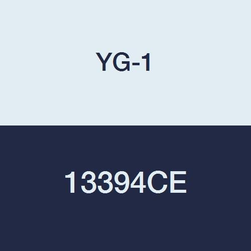 YG-1 13394CE HSSCo8 End Mill, 4 Flüt, Normal Uzunluk, Çift, Merkez Kesme, TiAlN-Extreme Finish, 6-1/8 Uzunluk, 7/8