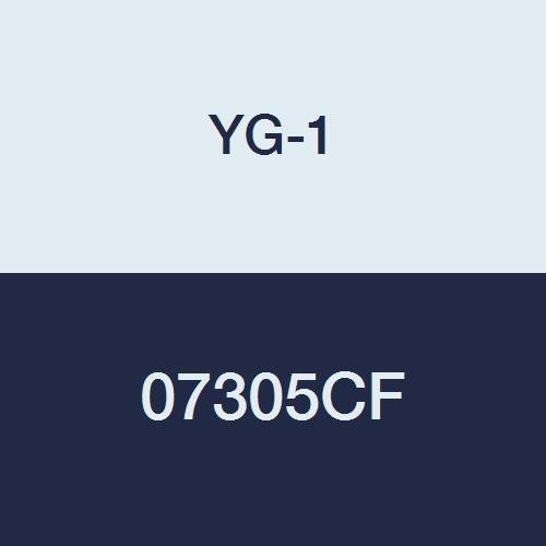 YG - 1 07305CF HSSCo8 End Mill, 4 Flüt, Düzenli Uzunluk, Merkez Kesme, TiAlN-Futura Kaplama, 2-1/2 Uzunluk, 3/8