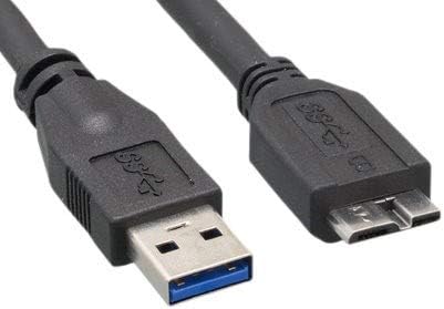 Kentek 3 Feet FT SpuerSpeed USB 3.0 Tip A Erkek Mikro B Erkek M / M Kablo 28 AWG 5.0 Gbps Veri Transferi Sync şarj kablosu