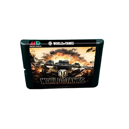 Aditi Dünya Tankları-Genesis MegaDrive Konsolu İçin 16 bitlik MD Oyunları Kartuş (ABD, AB Durumda)