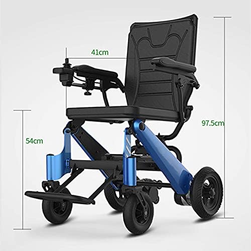 NEOCHY Moda Taşınabilir Tekerlekli Sandalye Süper Hafif Elektrikli Tekerlekli Sandalye Ağırlığı Sadece 63Lbs Destek 350 Lbs