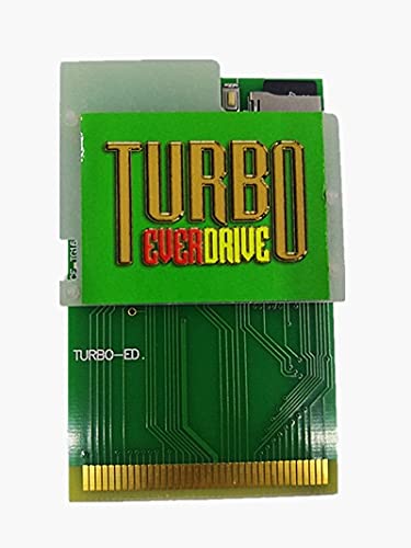 Samrad Yeni PCE Turbo GrafX 500 1 Oyun Kartuşu İçin PC-Motor Turbo GrafX Oyun Konsolu Kart (Yeşil)