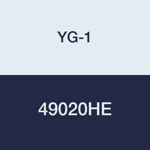 YG-1 49020HE HSS Parmak Freze, 2 Flüt, Minyatür Saplama Uzunluğu, Çift, TiAlN-Extreme Finish, 2 Uzunluk, 11/64