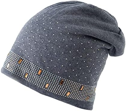 Bere Şapka Kadınlar için Kış Yumuşak Hımbıl Sıcak Şapka Polar termal şapka Moda Rhinestones Bayanlar Tıknaz Kafatası Kap