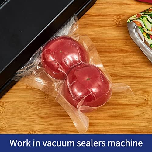 Vacuum Sealer Bags, Precut 150 -Gallon 11X16, Quart 8X12, Pint