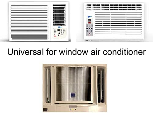 Duvar Ac Ünitesi Klima Rüzgar deflektörü için Havalandırma Deflektörü ABS'den yapılmış, Pencere Klima için hava Deflektörü