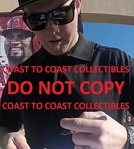 Josh Grant supercross motocross imzalı 8x10 fotoğraf COA kanıtı imzaladı.