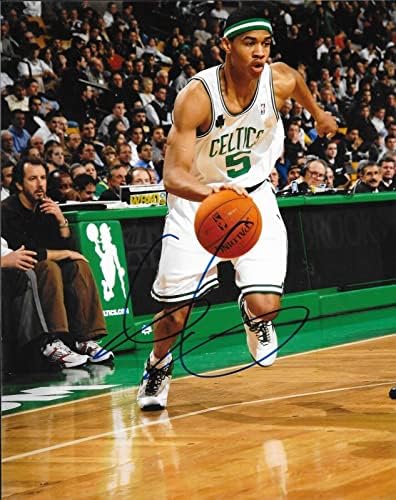 Gerald Green imzalı Boston Celtics 8x10 fotoğraf imzalı-İmzalı NBA Fotoğrafları