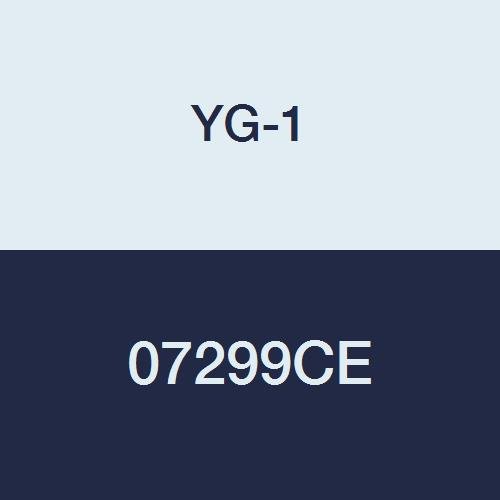 YG-1 07299CE HSSCo8 Parmak Freze, 4 Flüt, Normal Uzunluk, Merkez Kesme, TiAlN-Extreme Finish, 2-1/2 Uzunluk, 9/32