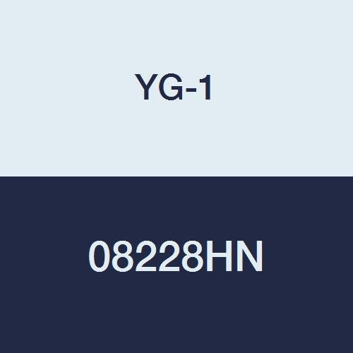 YG-1 08228HN HSS End Mill, 6 Flüt, Uzun Uzunluk, Merkez Kesme, Kalay Kaplama, 6-1/2 Uzunluk, 2