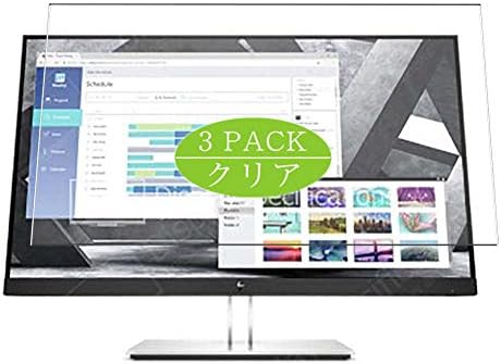 Synvy [3 Paket] Ekran Koruyucu, HP E27q G4 QHD 27 TPU Film Koruyucuları ile Uyumlu [Temperli Cam Değil]