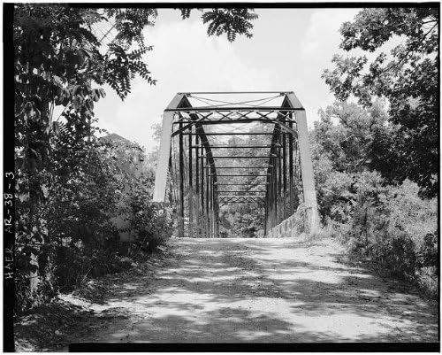 Tarihselfindings Fotoğraf: Wyman Köprüsü, ilçe Yolu 48, Fayetteville, Washington ilçesi, Arkansas, AR, HAER, 2