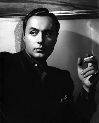 Charles Boyer efsanevi Fransız görünüyor suave sigara tutuyor 1930'lar dönemi 8x10 fotoğraf
