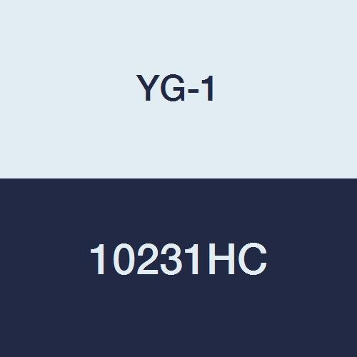 YG - 1 10231HC HSS End Mill, 6 Flüt, Düzenli 2 Sap Kombinasyonu, Merkez Kesme, TiCN Kaplama, 5-3/4 Uzunluk, 2