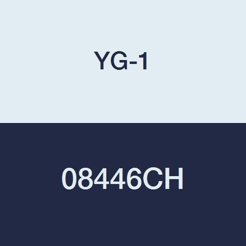 YG-1 08446CH HSSCo8 End Mill, 6 Flüt, Uzun Uzunluk, Merkez Kesme, Sert Kaplama, 6-1/2 Uzunluk, 1-1/4