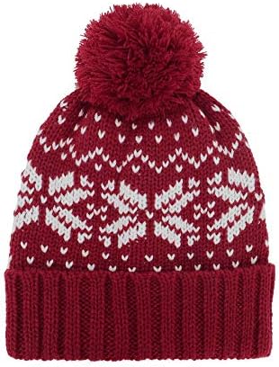 Durio Noel Şapka Kalın Örgü Noel Bere Şapka Kadınlar için Sıcak Kış Şapka Noel Süslemeleri için