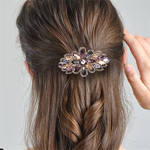 WPYYI saç tokası Headdress Bahar Klip Saç Kartı Başın Arkası Mizaç Anne Yarım kravat saç tokası (Renk: D, Boyut: 1)